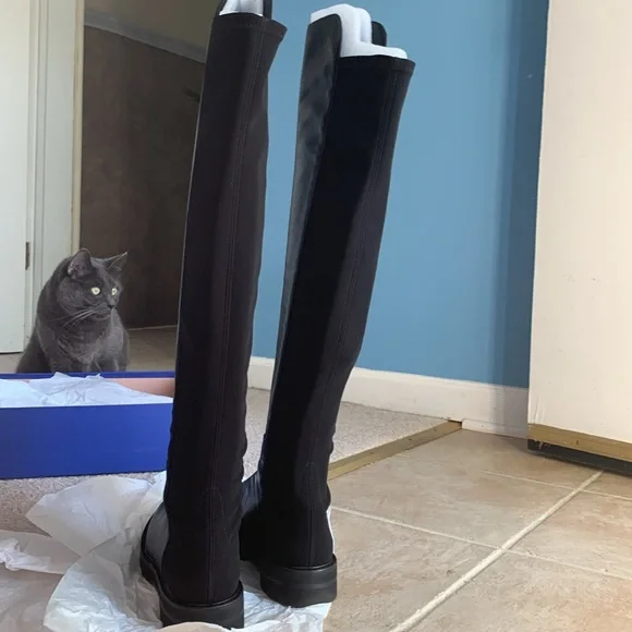 Stuart Weitzman 5500 lift boots - Picture 14 of 17